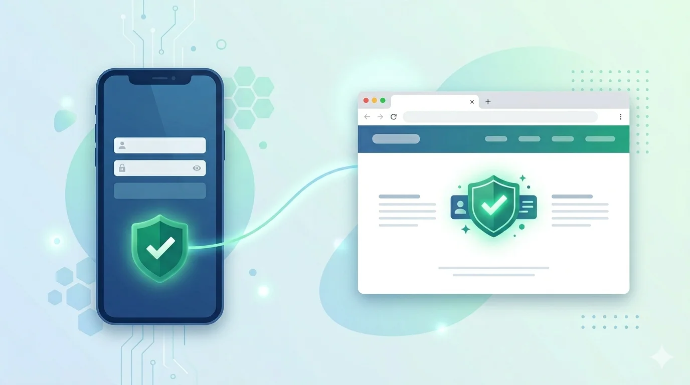 Secure bank login flow used for privacy-preserving age verification
